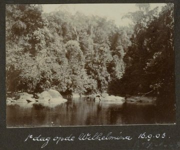 Collectie NMvWereldculturen, RV-A102-1-49, '1e dag op de Wilhelmina. 16 September 1903'. Foto- G.M. Versteeg, 16 september 1903