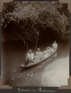 Collectie NMvWereldculturen, RV-A103-1-124, 'Zijkreek van de Paloemeu'. Foto- G.M. Versteeg, 1904
