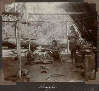 Collectie NMvWereldculturen, RV-A103-1-135, 'Majoli'. Foto- G.M. Versteeg, 1904
