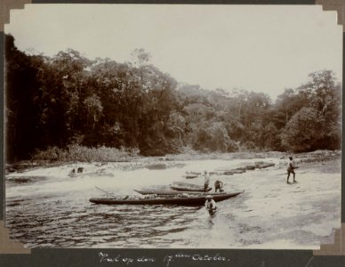 Collectie NMvWereldculturen, RV-A103-1-168, 'Val op den 17den Oktober'. Foto- G.M. Versteeg, 17 oktober 1904