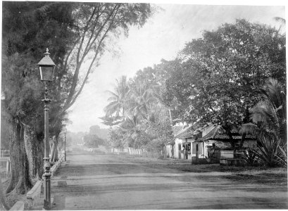 Collectie NMvWereldculturen, TM-60004885, Foto, 'Tanah Abang, Batavia', fotograaf onbekend, 1860-1900