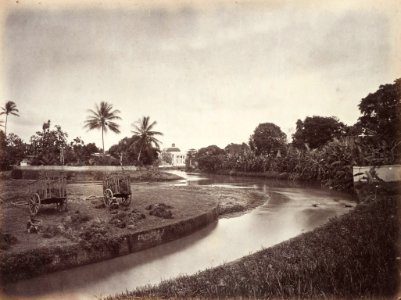 Collectie NMvWereldculturen, TM-60005034, Foto, 'De Willemskerk, Batavia', fotograaf toegeschreven aan Woodbury & Page, 1857-1872