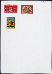 Collectie NMvWereldculturen, TM-6477-26, Etiketten van luciferdoosjes, 1900-1949