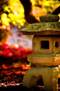 Yellow red temple photo