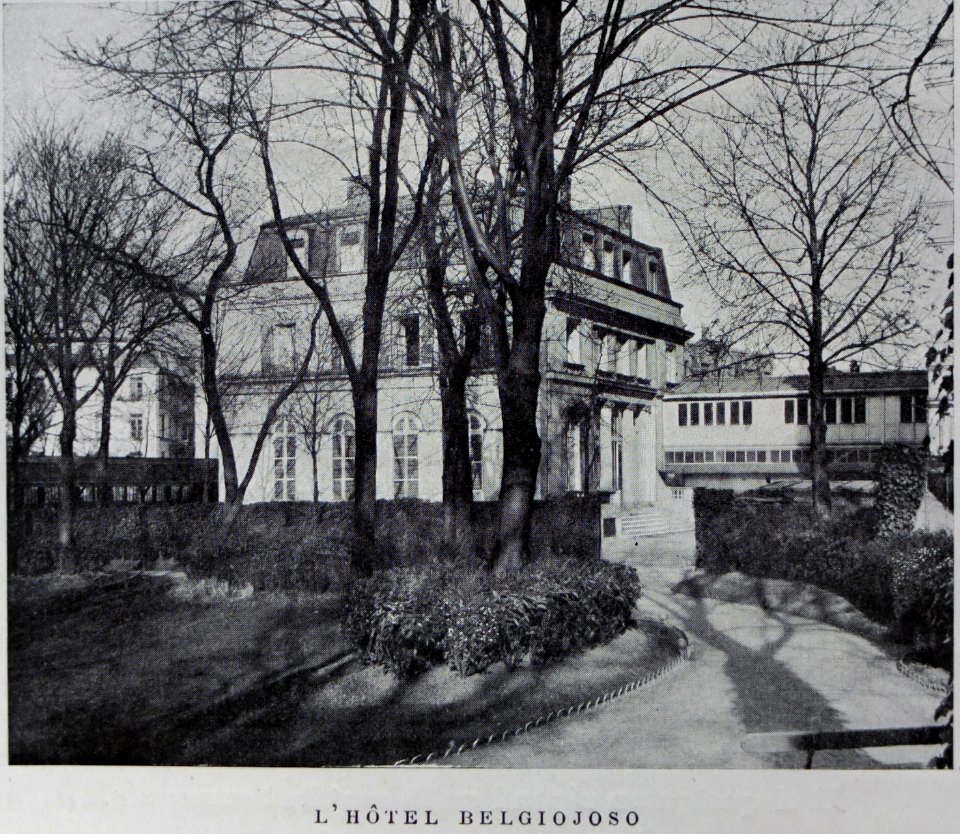 Collège Stanislas (Paris), l'hôtel Belgiojoso vers 1900