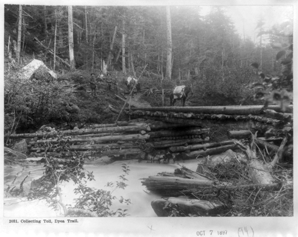 Collecting toll, Dyea Trail LCCN2004672220
