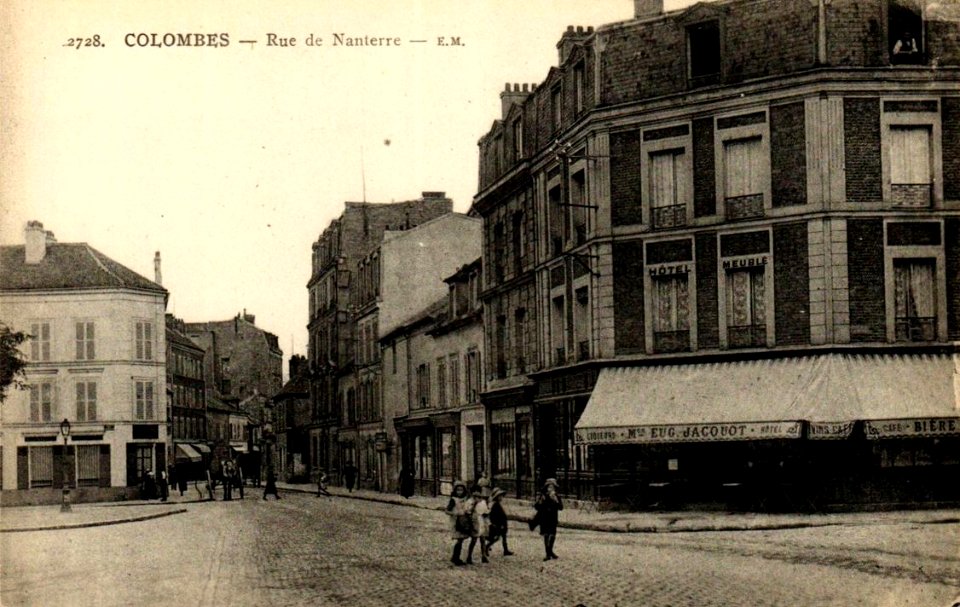 Colombes.Rue de Nanterre