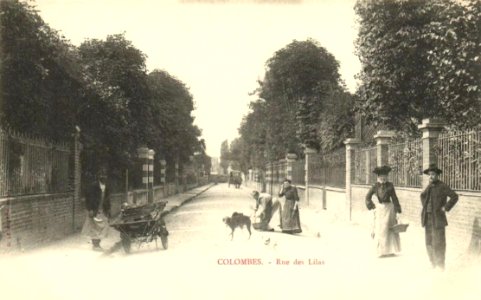 Colombes.Rue des Lilas