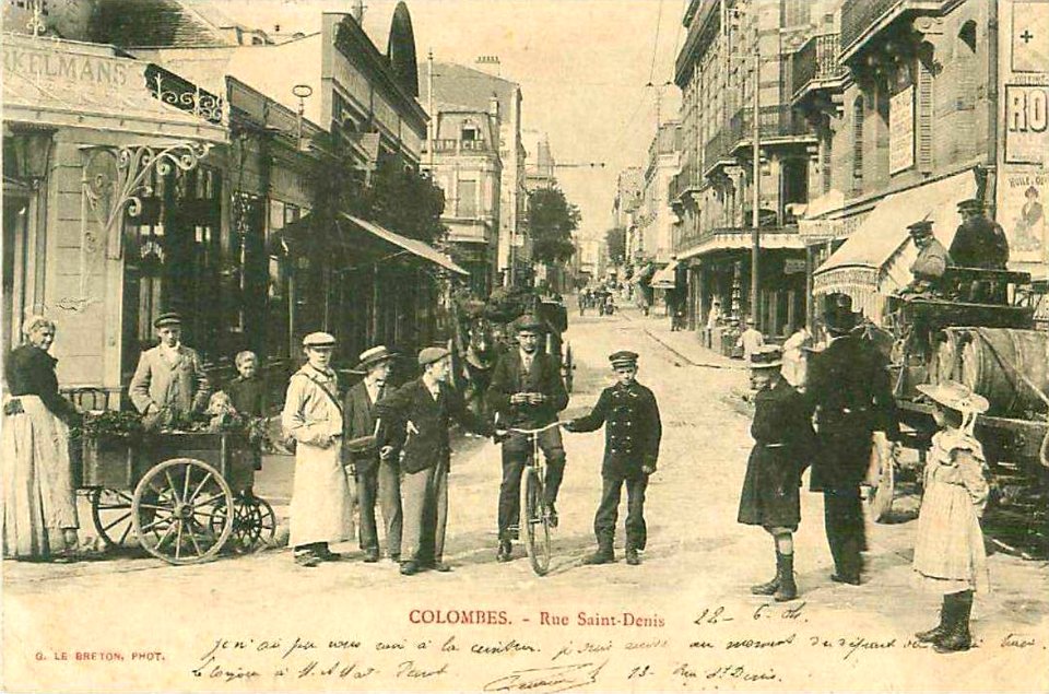 Colombes.Rue Saint-Denis.1904