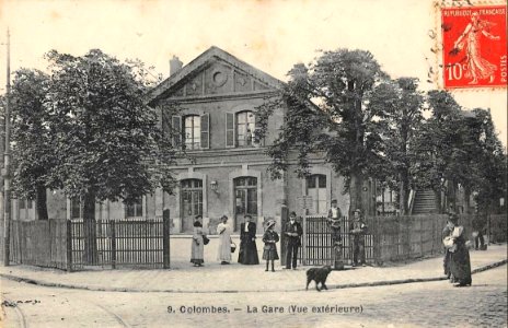 Colombes.Gare.Vue extérieure