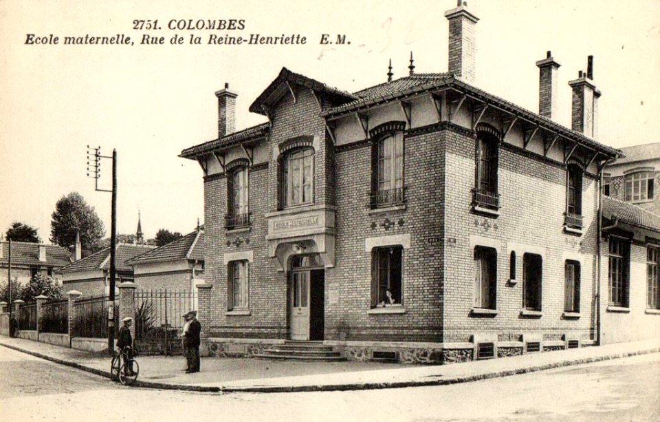 Colombes.Rue de la Reine-Henriette