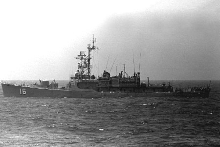 Colombian frigate Boyaca (DE-16) in 1979