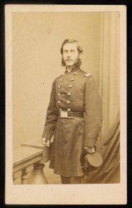 Colonel Charles E. Griswold of 22nd Massachusetts Infantry Regiment and 56th Massachusetts Infantry Regiment) - J.E. Tilton & Co., manufacturers & importers of photograph albums & cartes de LCCN2016652110