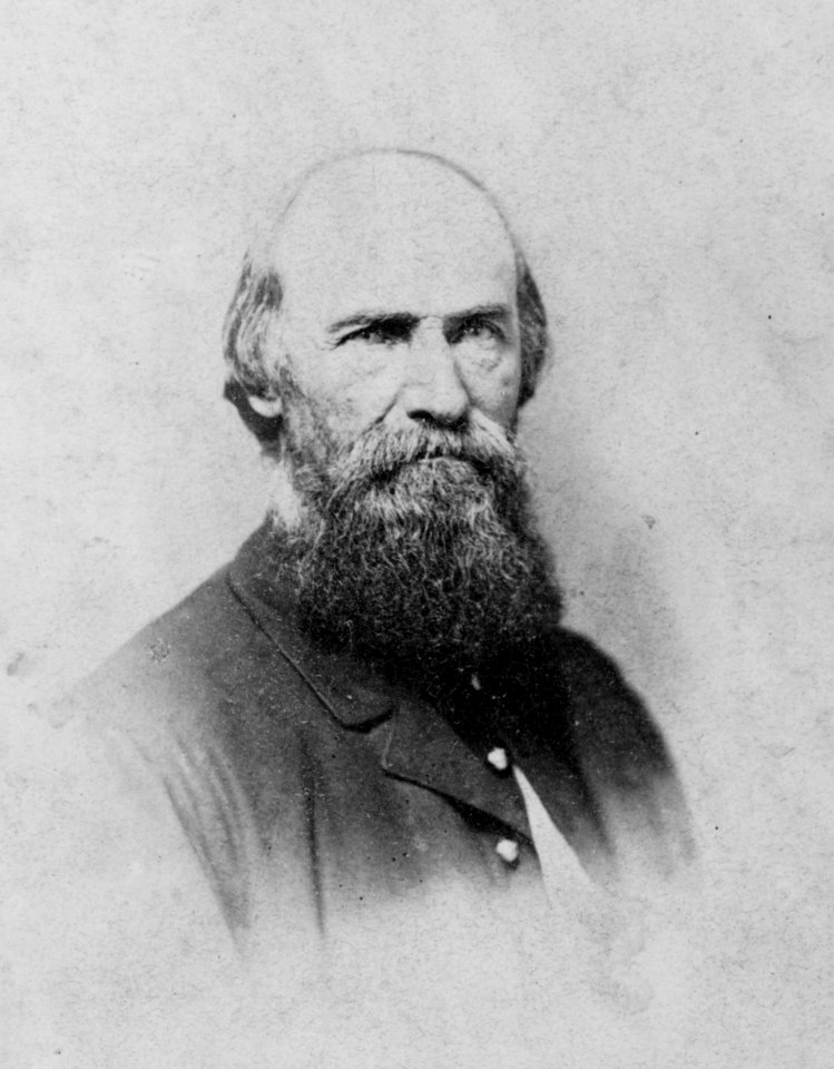 Colonel August Willich, head-and-shoulders portrait, facing front