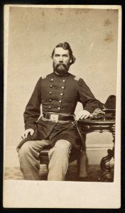 Colonel Jacob Parker Gould of 13th Massachusetts Infantry Regiment and 59th Massachusetts Infantry Regiment in uniform) - Wyman & Co., photographers, no. 26 Washington St., Boston LCCN2016652111 photo