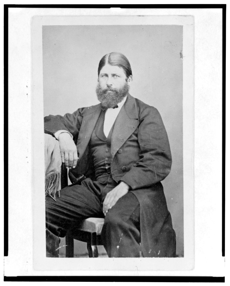 Colonel Paulino Lamadrid, three-quarter length portrait, seated, facing front LCCN2005678204