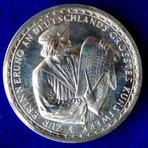 Cologne Cathedral Medal 680th Anniversary 1928 of Construction Start by Meister Gerhard in 1248, reverse