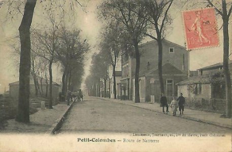Colombes.Route de Nanterre