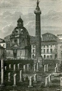 Colonna Traiana e Basilica Ulpia