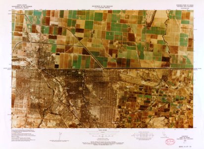 Color image map - (ports of entry, United States-Mexican border) LOC 87691867-11