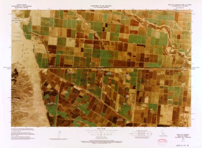 Color image map - (ports of entry, United States-Mexican border) LOC 87691867-10
