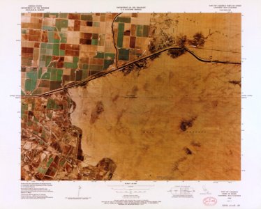 Color image map - (ports of entry, United States-Mexican border) LOC 87691867-12