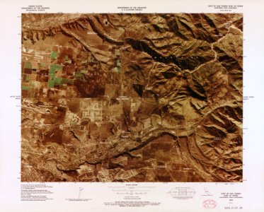 Color image map - (ports of entry, United States-Mexican border) LOC 87691867-2