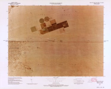 Color image map - (ports of entry, United States-Mexican border) LOC 87691867-21