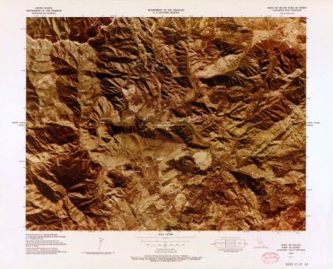Color image map - (ports of entry, United States-Mexican border) LOC 87691867-3