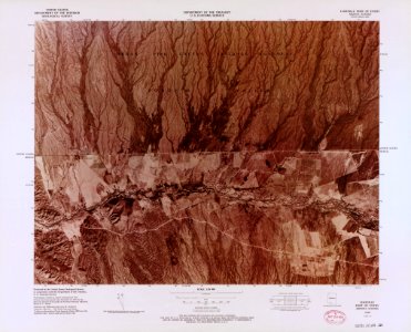 Color image map - (ports of entry, United States-Mexican border) LOC 87691867-35