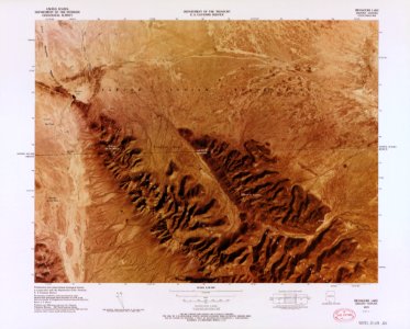 Color image map - (ports of entry, United States-Mexican border) LOC 87691867-37