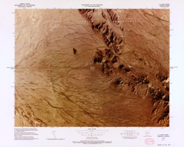 Color image map - (ports of entry, United States-Mexican border) LOC 87691867-39