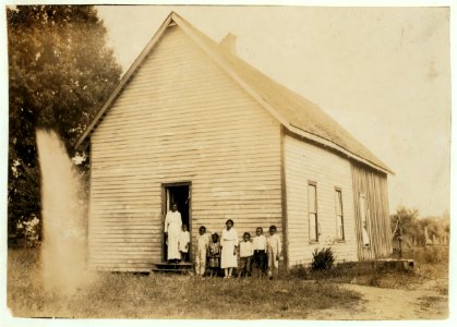 Colored School at Anthoston. Census 27, enrollment 12, attendance 7. Teacher expects 19 to be enrolled after work is over. 'Tobacco keeps them out and they are short of hands.' Ages of those LOC nclc.00525