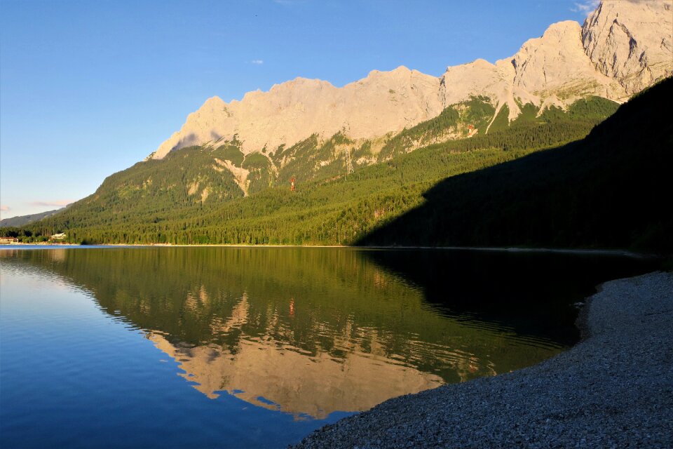 Water reflection mood lake