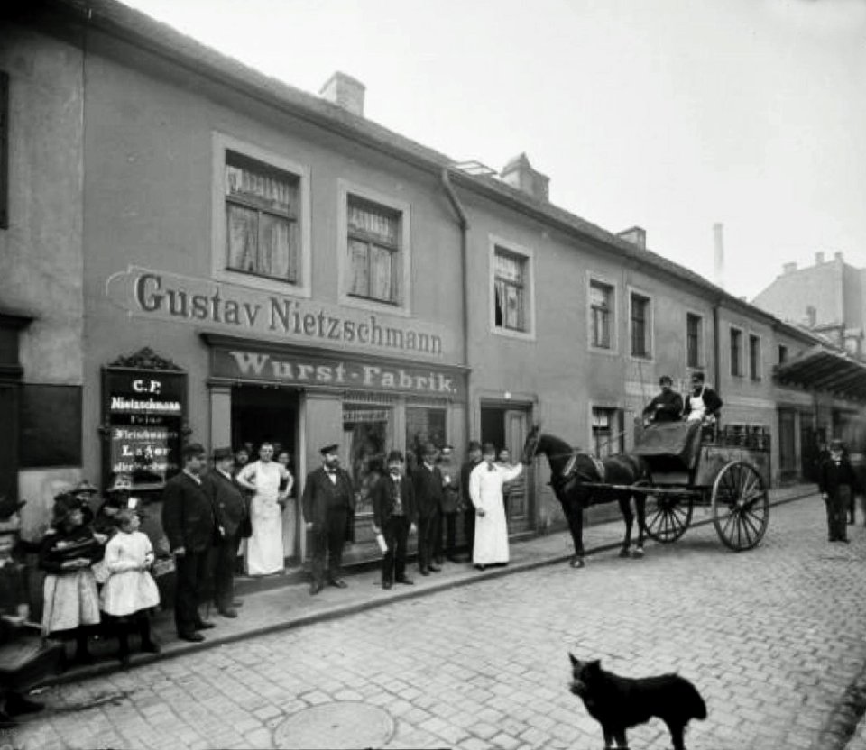 Colonnadenstraße Leipzig 1885