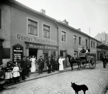 Colonnadenstraße Leipzig 1885