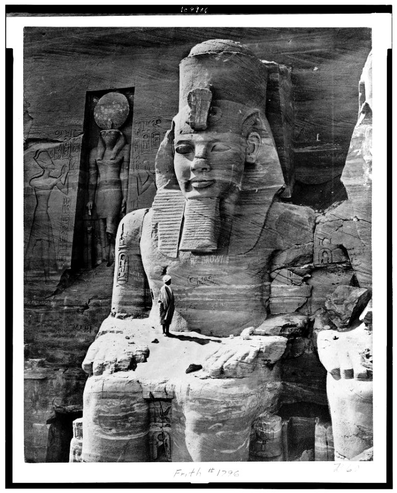Colossus of Ramses II, Abū Sunbul, Egypt LCCN94514516