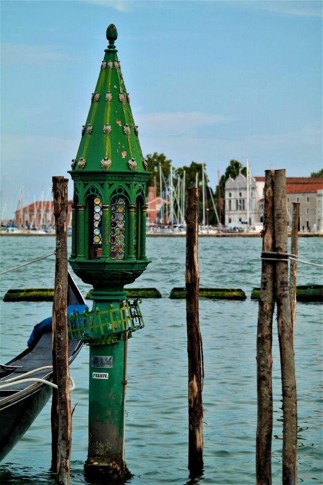 Venice anchorage lantern