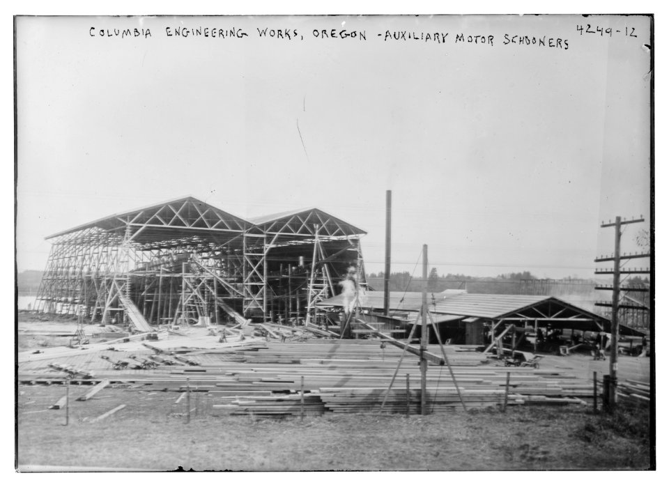Columbia Engineering works, Oregon - Auxiliary Motor Schooners LCCN2014704930