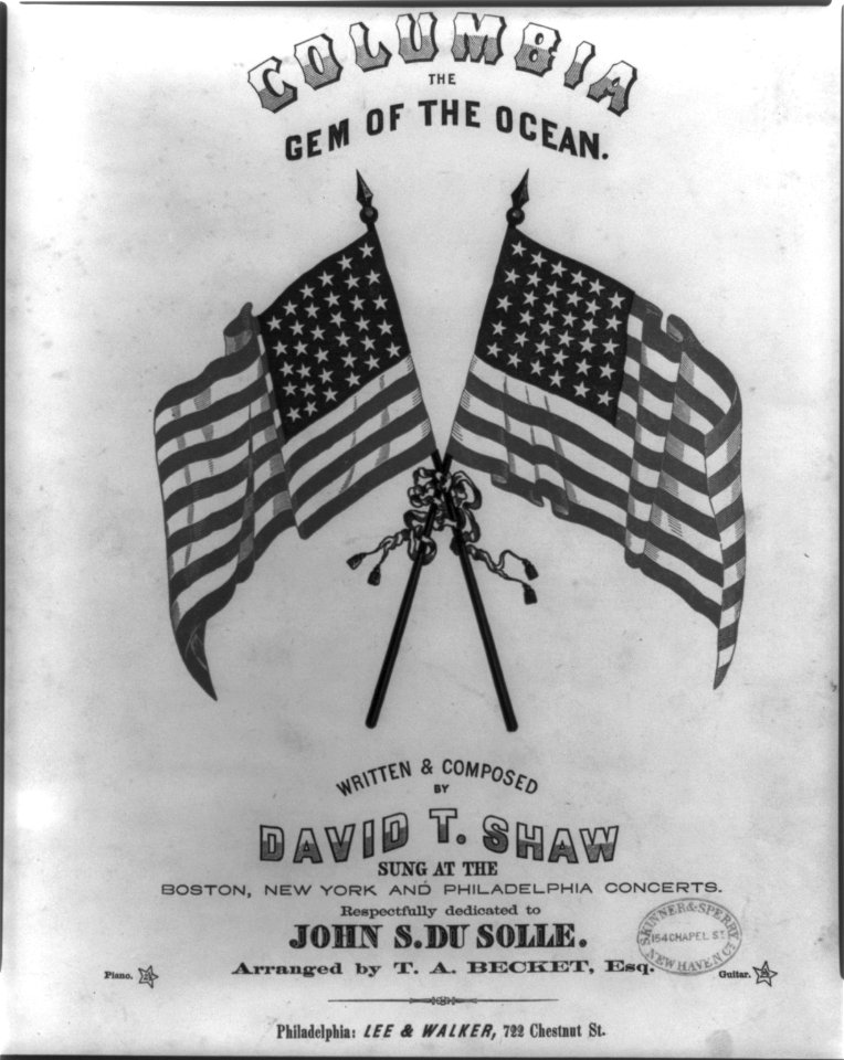 Columbia the gem of the ocean LCCN2001704007