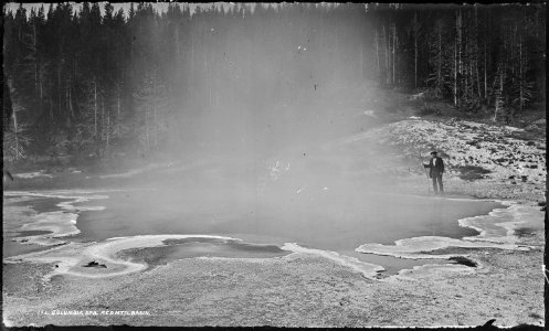 Columbia Spring, Heart Lake basin. Yellowstone National Park. - NARA - 517217 photo