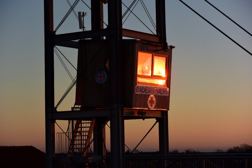 North sea sunset dithmarschen