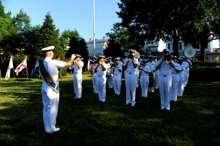 Colors at Washington Navy Yard (Flag Day) (5833392732)