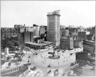 Columbus Circle, New York City- (Looking South) LCCN2003677485