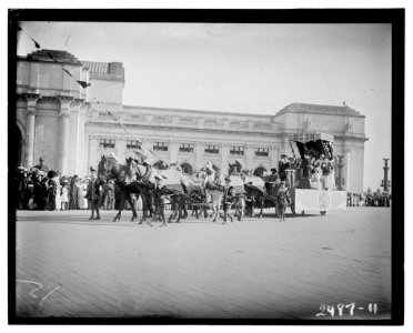 Columbus Day Memorial Celebration, Union Station, Washington, D.C., 1912 LCCN2014691391