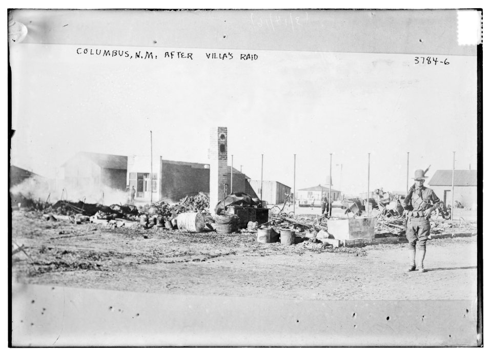 Columbus, N.M. after Villa's raid LCCN2014701185