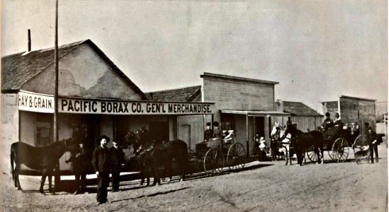 Columbus Nevada main street 1870s