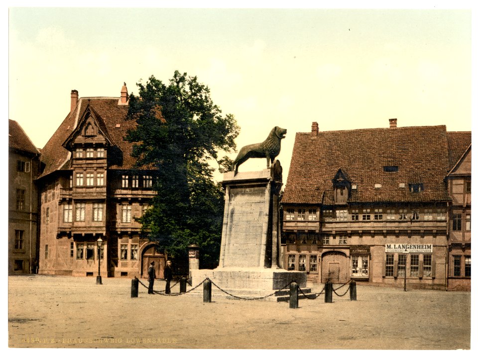 Column of the Lion, Brunswick (i.e. Braunschweig), Germany-LCCN2002713789