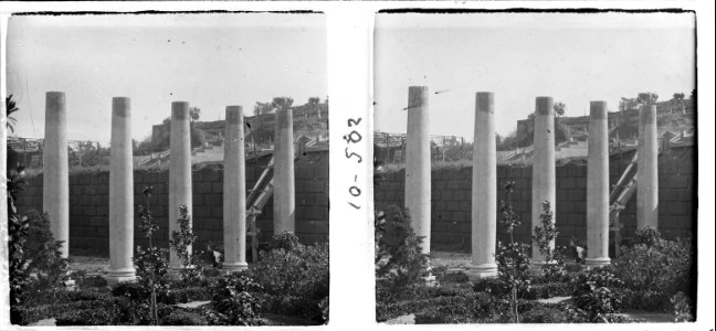 Columnes del parc de Montjuïc