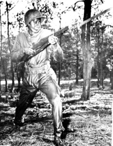Combat training, Camp Robert Smalls, Naval Training Center, Great Lakes, Illinois, 1942-45 (20195582529)
